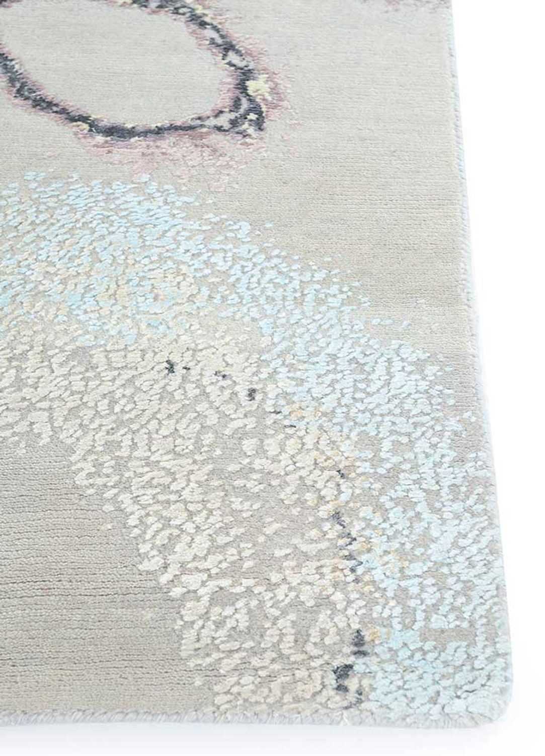 Designer Rug - 450 x 360 cm - silver
