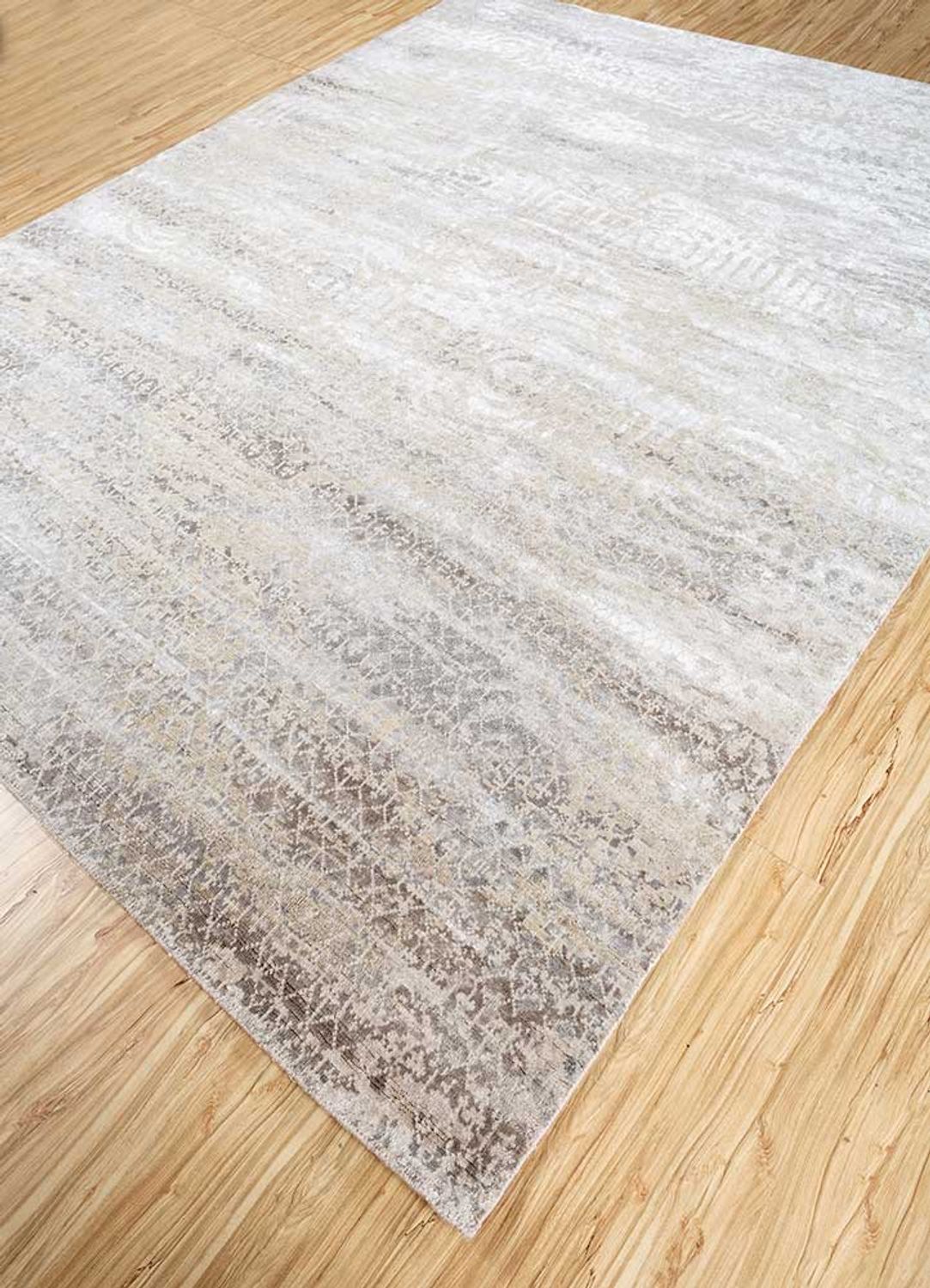 Wool Rug - 300 x 240 cm - grey