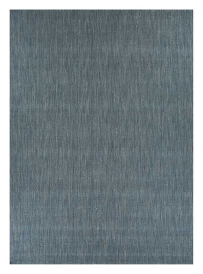 Wool Rug - 300 x 240 cm - sea blue