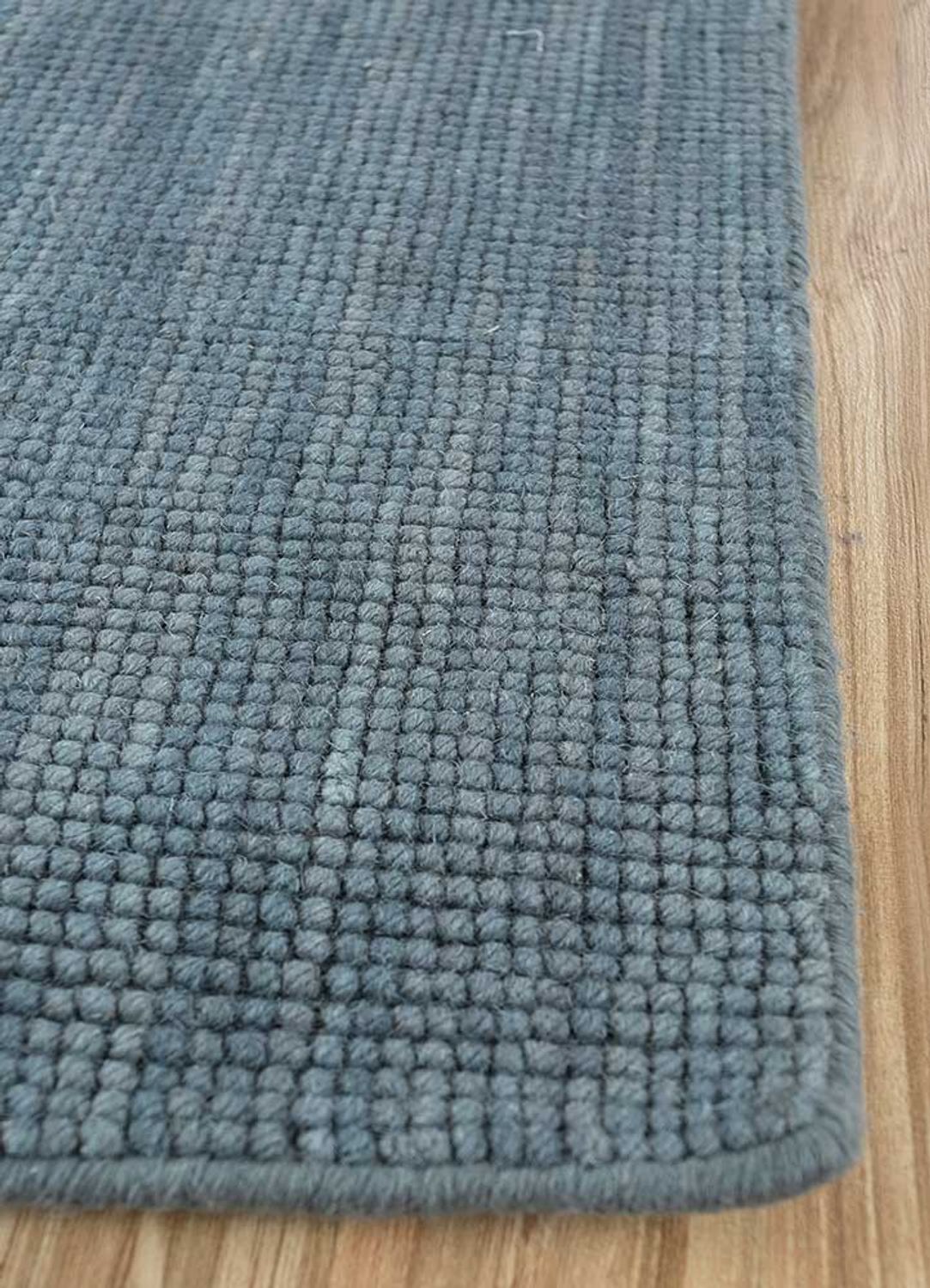 Wool Rug - 300 x 240 cm - sea blue