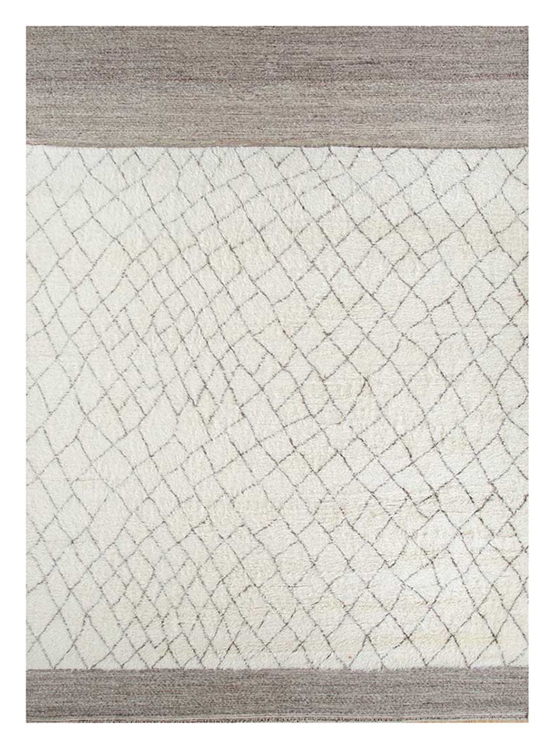 Wool Rug - 300 x 240 cm - cream