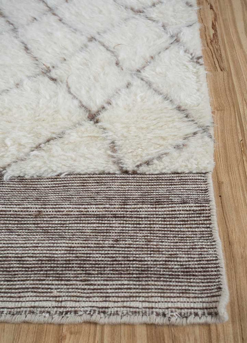 Wool Rug - 300 x 240 cm - cream