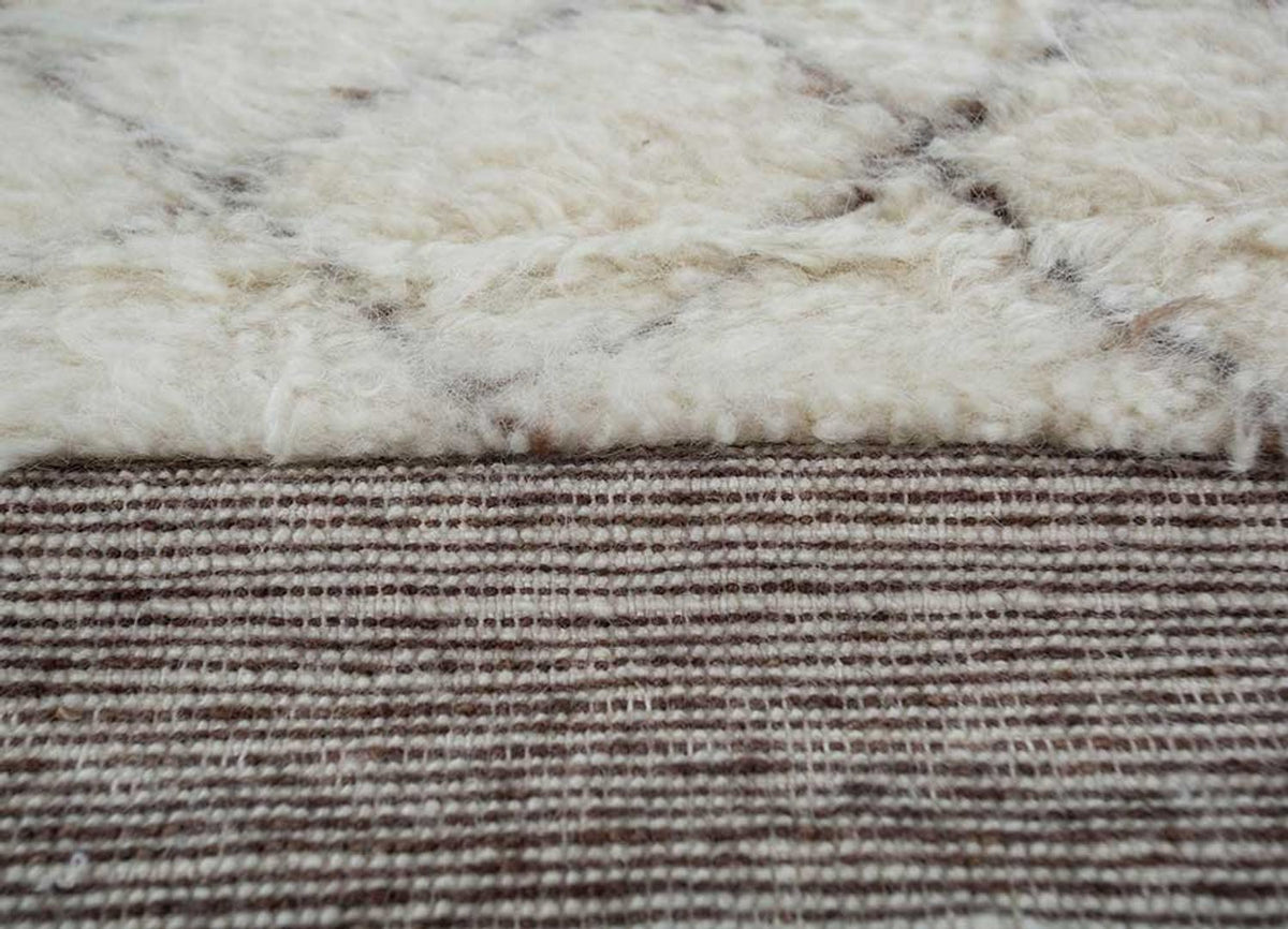 Wool Rug - 300 x 240 cm - cream