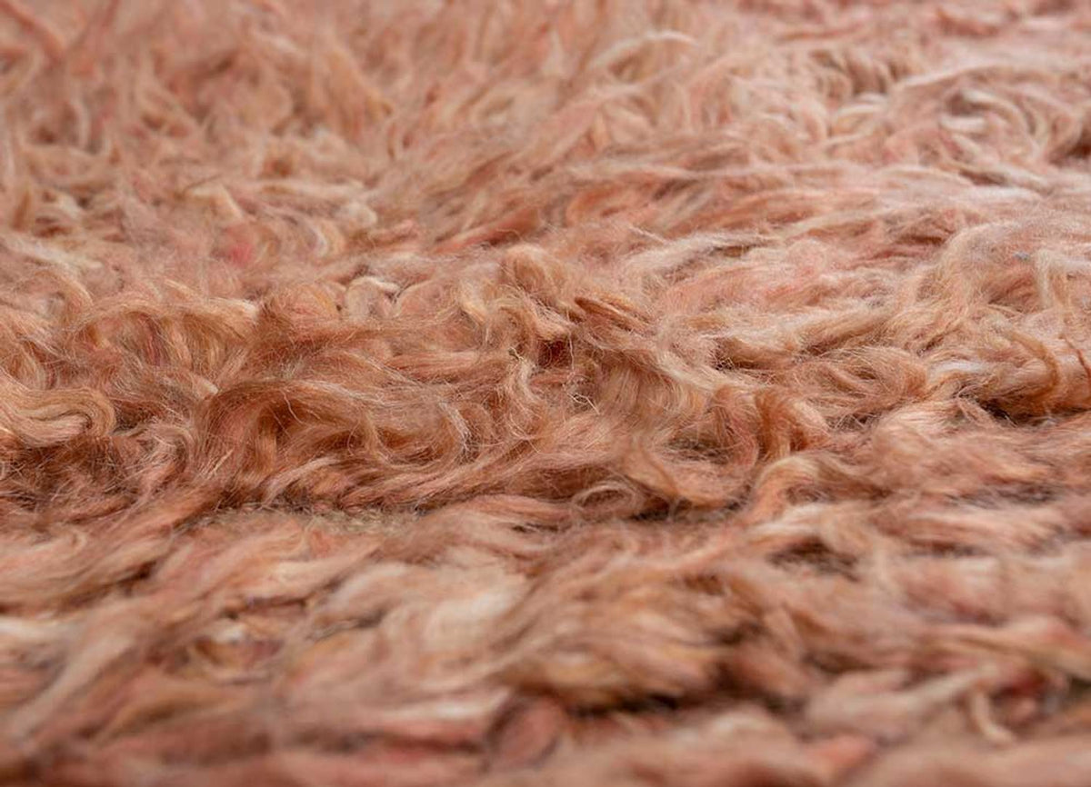 Wool Rug - 270 x 180 cm - orange