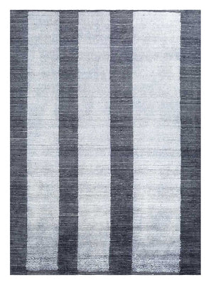 Wool Rug - 300 x 240 cm - silver