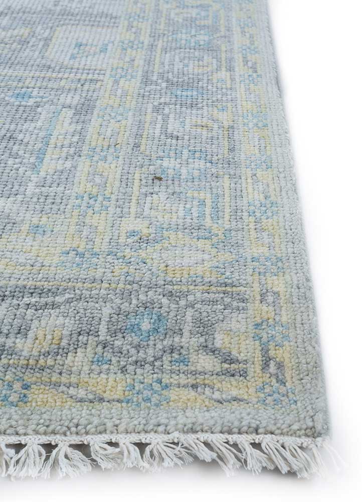 Wool Rug - 270 x 180 cm - light blue