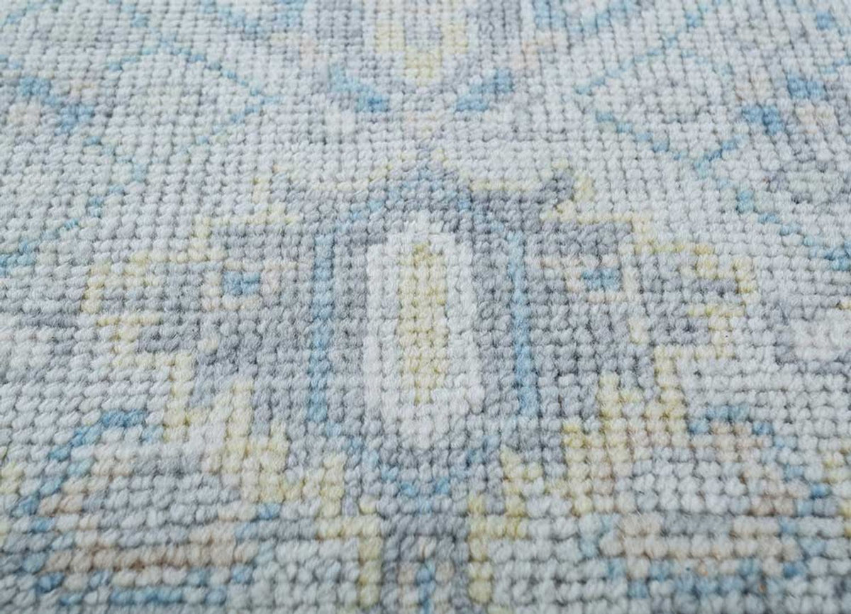 Wool Rug - 270 x 180 cm - light blue