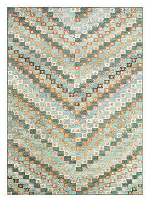 Wool Rug - 270 x 180 cm - orange