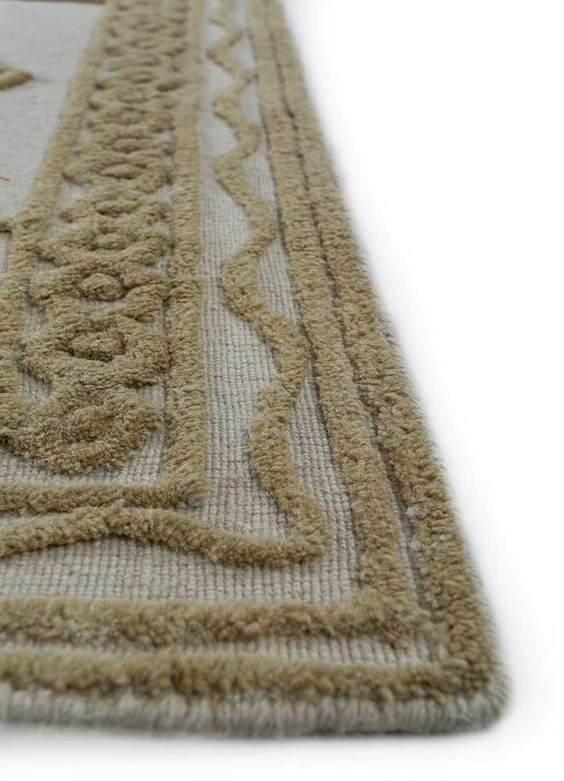 Wool Rug - 270 x 180 cm - cream