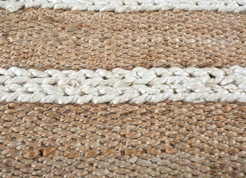 Jute Carpet Rug 270x180cm