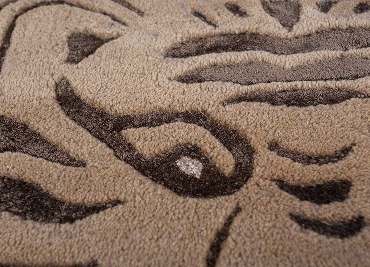 Wool Rug - 270 x 180 cm - beige