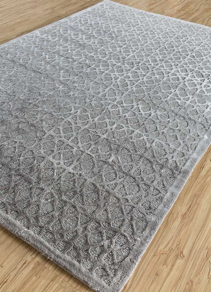 Wool Rug - 240 x 150 cm - light grey