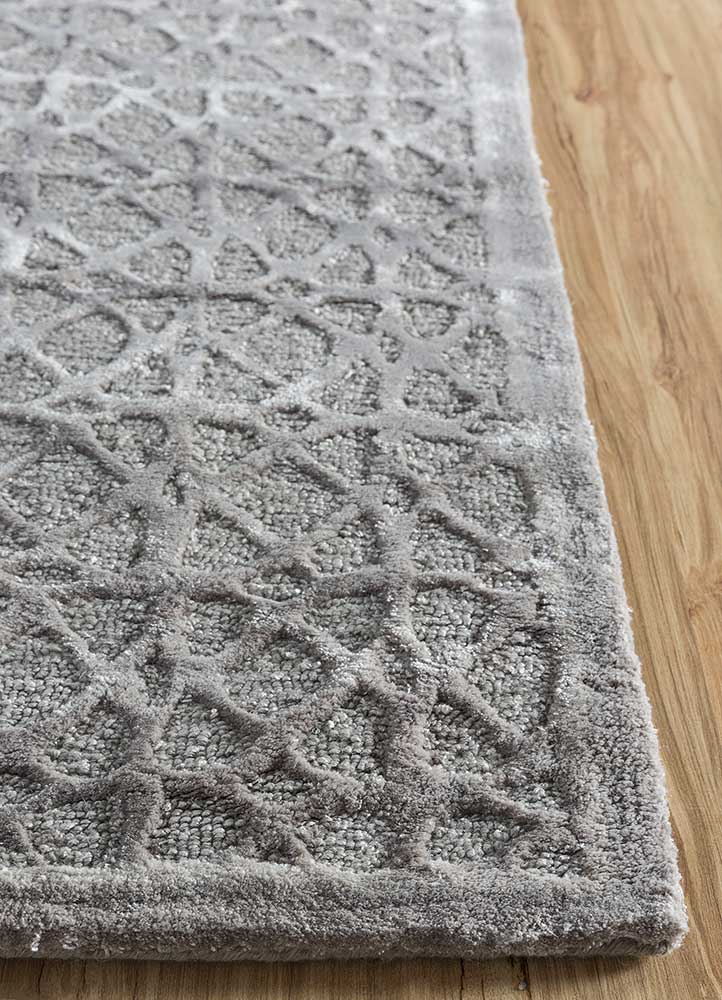 Wool Rug - 240 x 150 cm - light grey