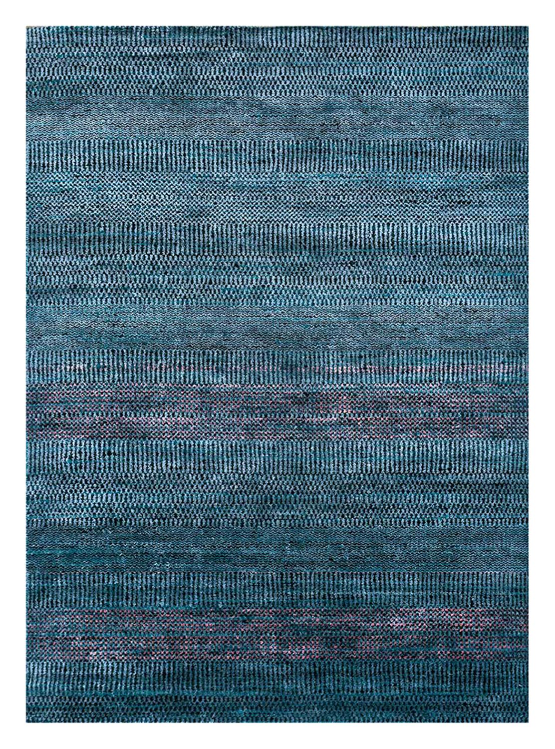 Wool Rug - 270 x 180 cm - dark blue