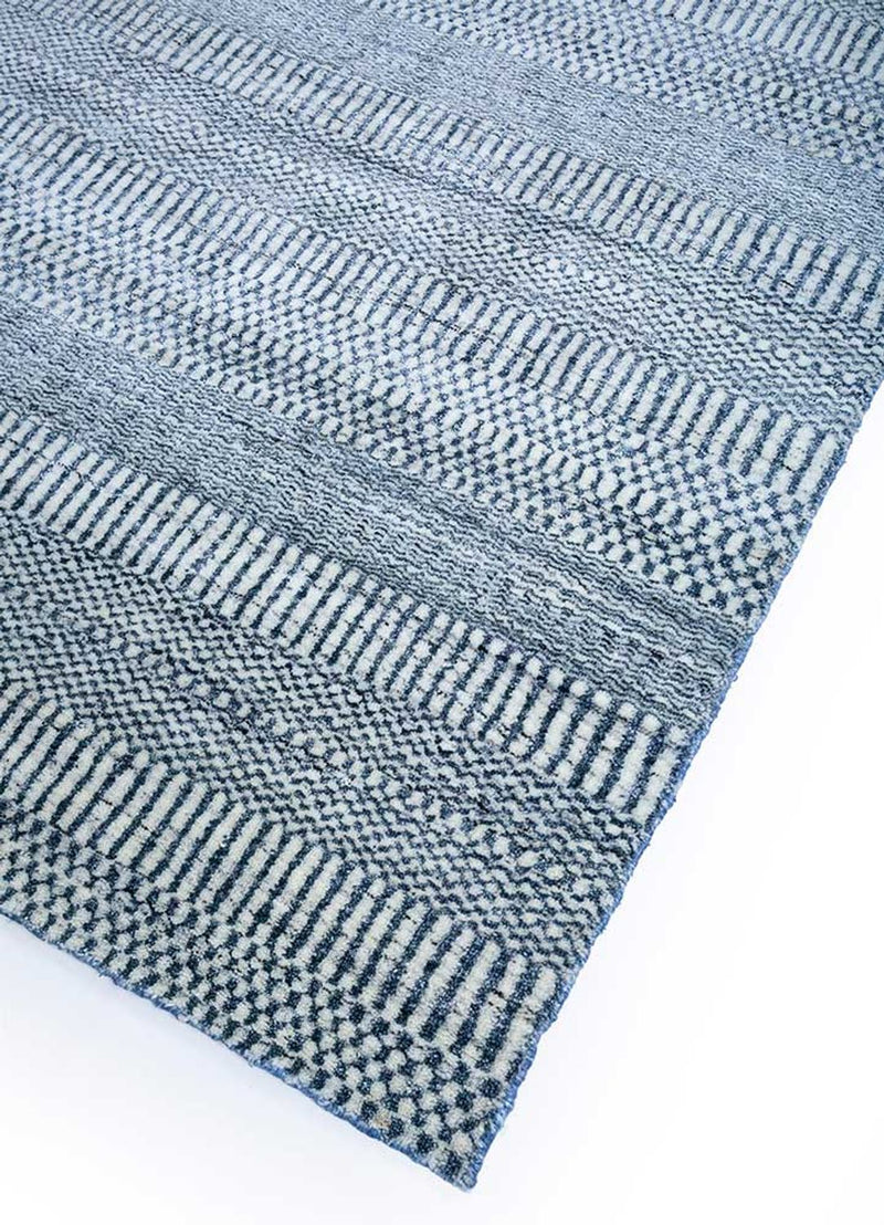 Wool Rug - 270 x 180 cm - blue