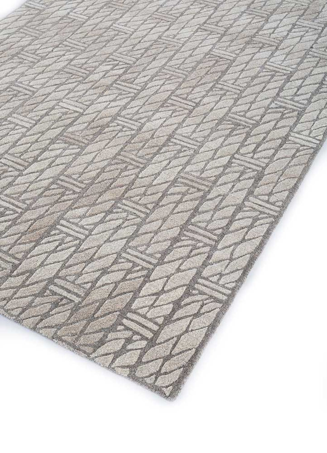 Wool Rug - 240 x 150 cm - dark beige