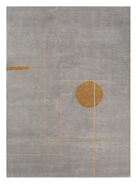 Wool Rug - 300 x 240 cm - grey