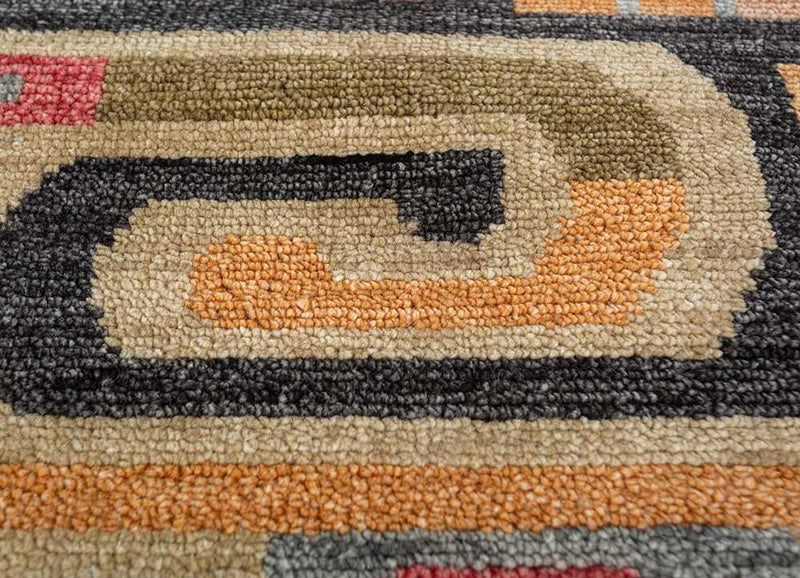 Wool Rug - 270 x 180 cm - orange