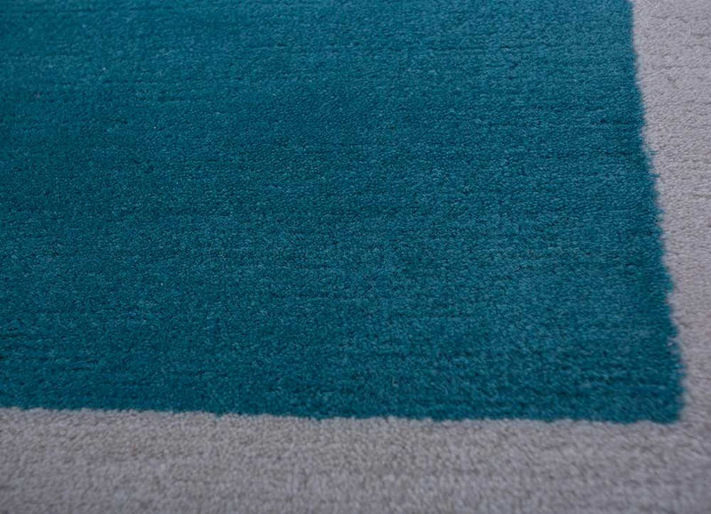 Wool Rug - 240 x 150 cm - dark grey