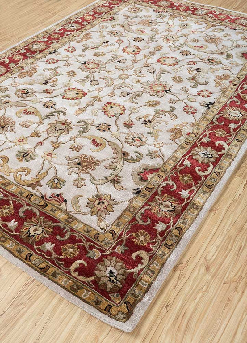 Wool Rug - 270 x 180 cm - cream