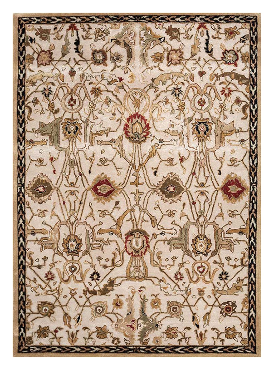 Wool Rug - 270 x 180 cm - cream