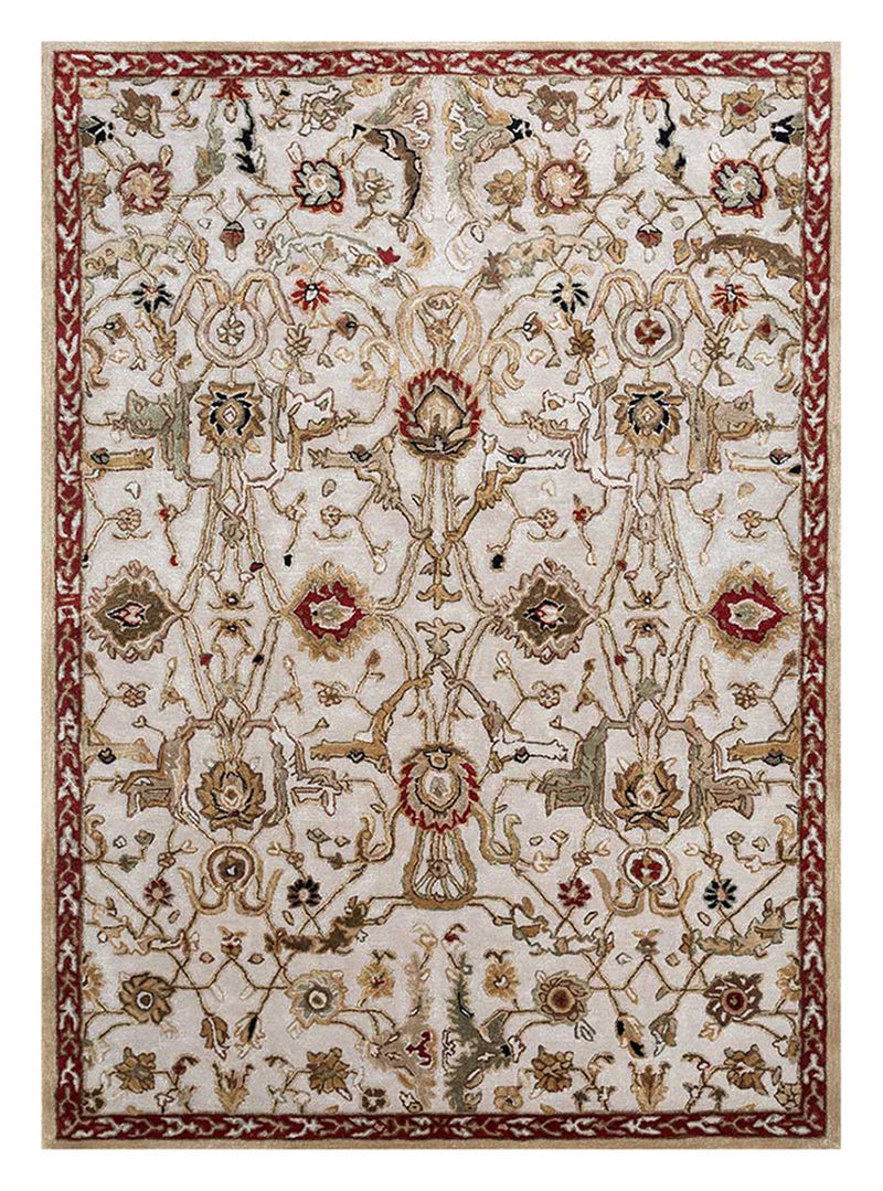 Wool Rug - 270 x 180 cm - cream