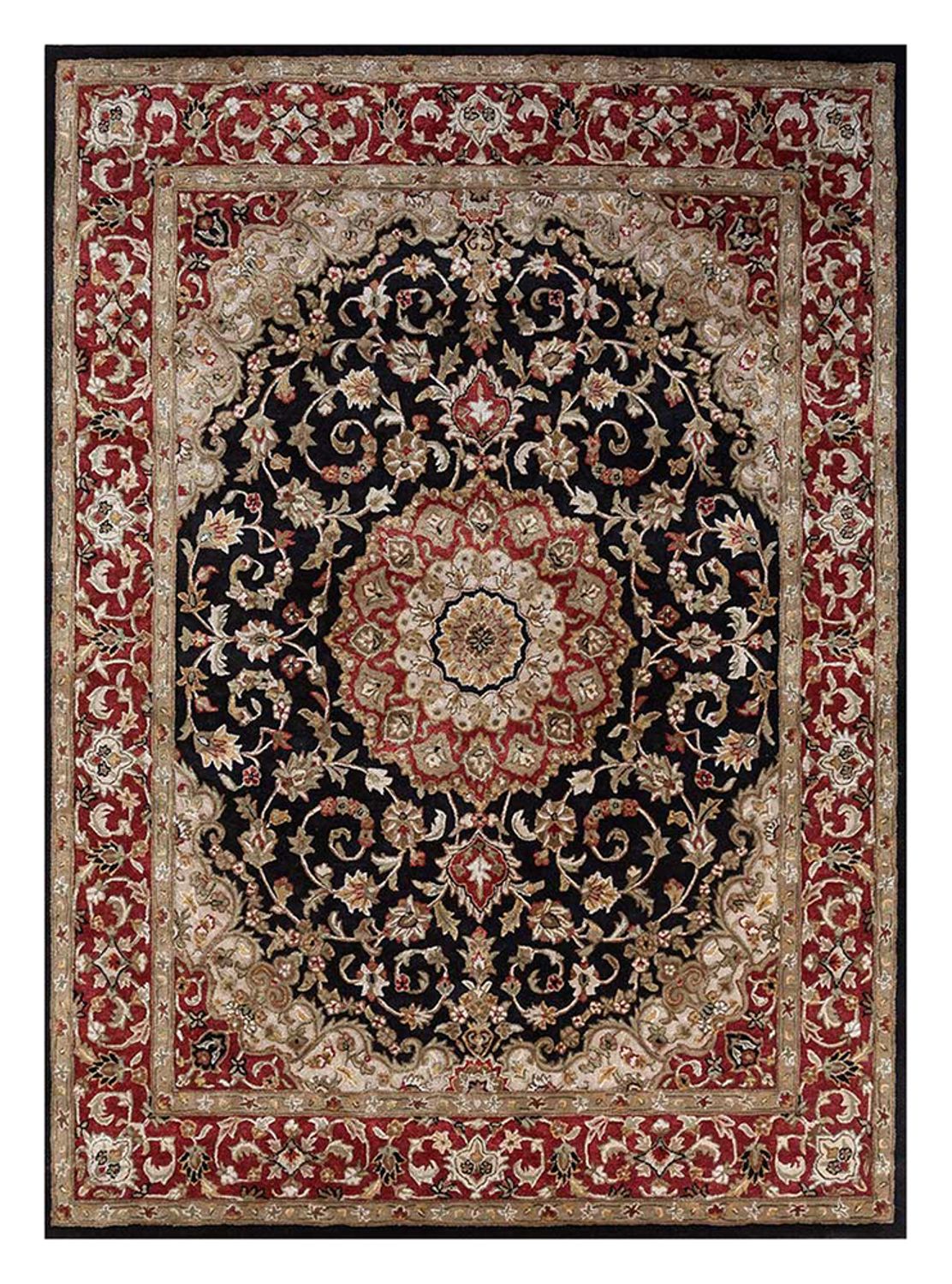 Wool Rug - 300 x 240 cm - red