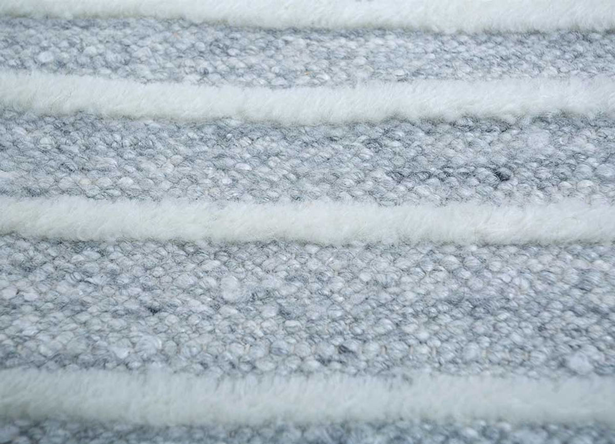 Wool Rug - 300 x 240 cm - light grey