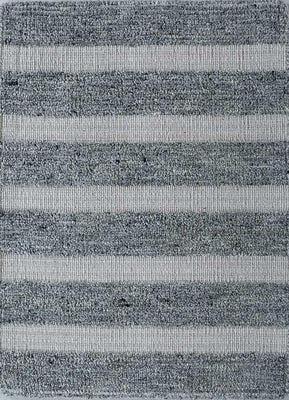Wool Rug - 90 x 60 cm - petrol blue