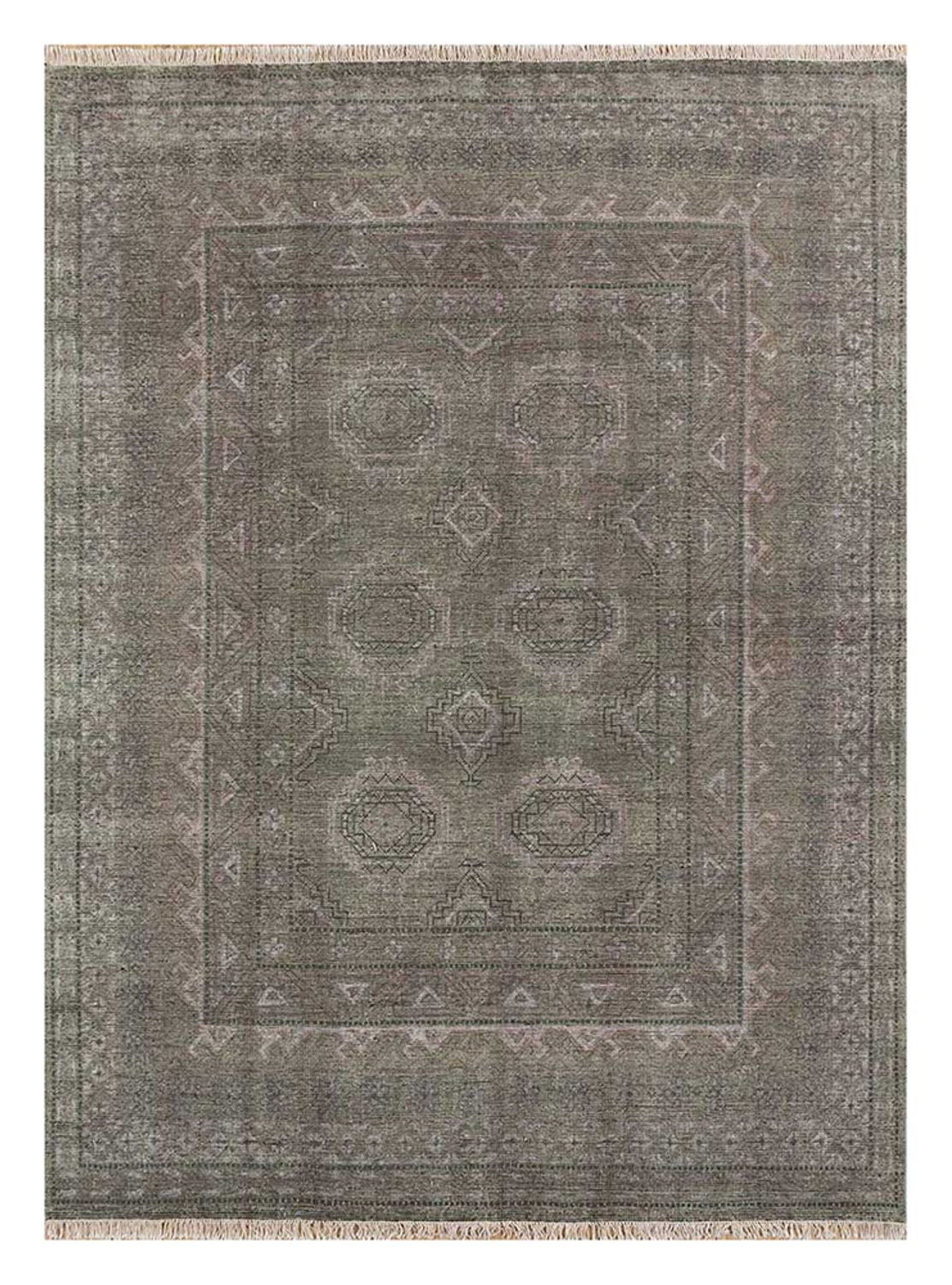 Wool Rug - 300 x 240 cm - grey