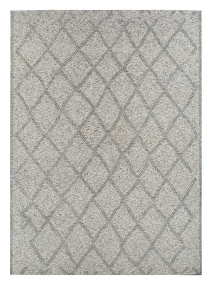 Wool Rug - 300 x 240 cm - silver