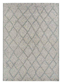 Wool Rug - 300 x 240 cm - silver