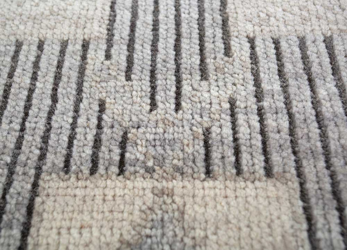 Wool Rug - 300 x 240 cm - light grey