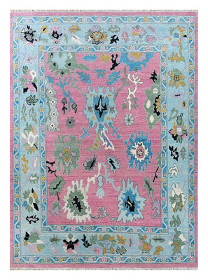 Wool Rug - 270 x 180 cm - rose