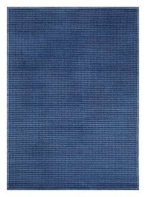 Wool Rug - 240 x 150 cm - dark blue