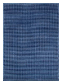 Wool Rug - 240 x 150 cm - dark blue
