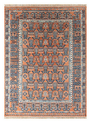 Wool Rug - 300 x 240 cm - light red