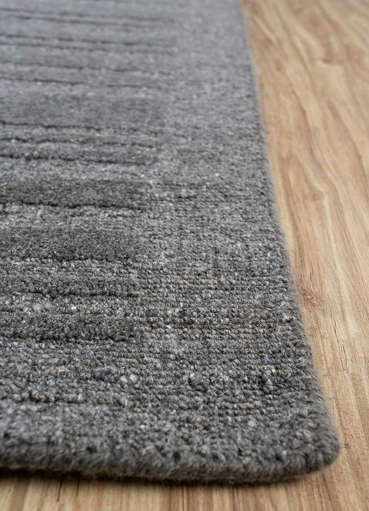 Wool Rug - 450 x 360 cm - grey