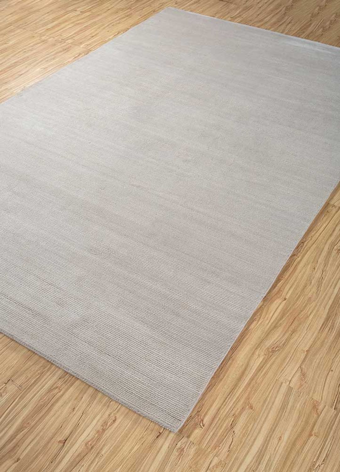 Wool Rug - 270 x 180 cm - light grey