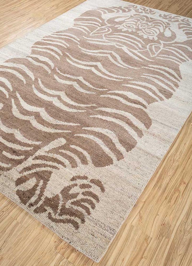 Wool Rug - 270 x 180 cm - cream