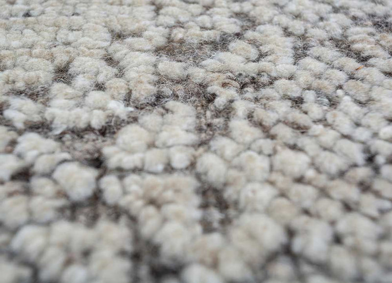 Wool Rug - 300 x 240 cm - light grey