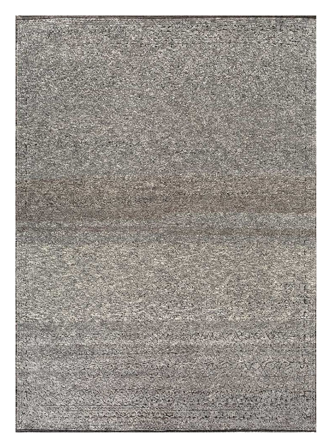 Wool Rug - 300 x 240 cm - silver