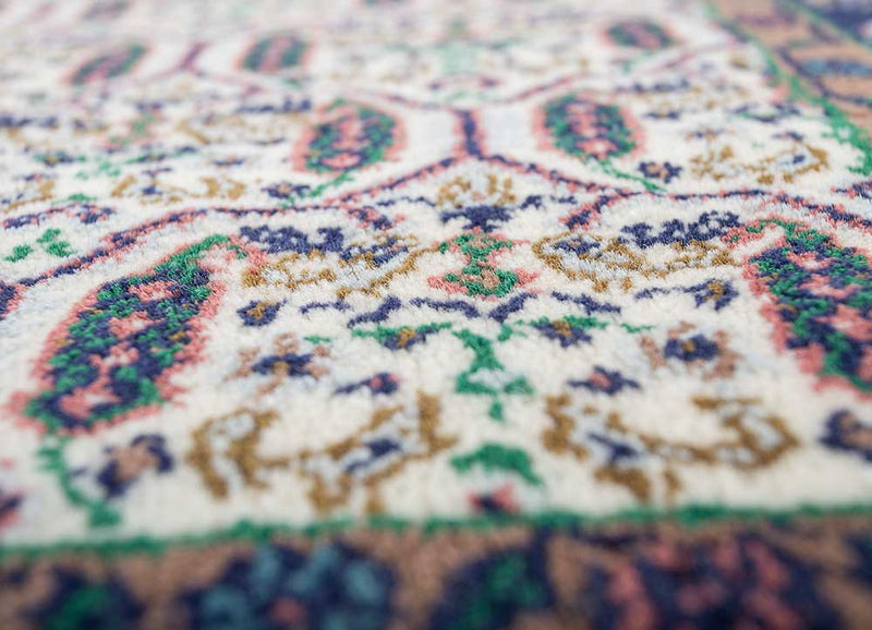 Wool Rug - 210 x 150 cm - cream