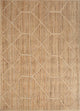 Jute Carpet Rug 225x165cm