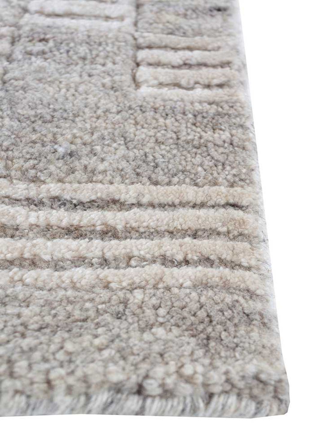 Wollteppich - 300 x 240 cm - beige