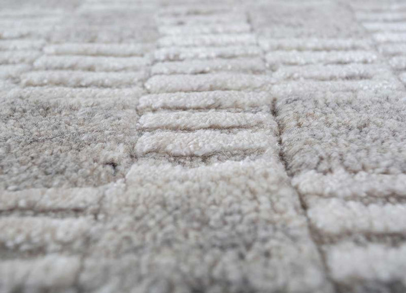 Wool Rug - 300 x 240 cm - beige