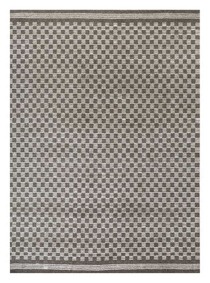 Rug - 300 x 240 cm - black and white