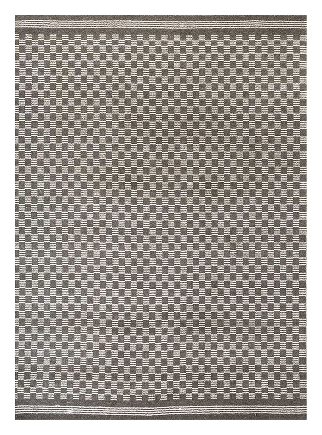 Rug - 300 x 240 cm - black and white