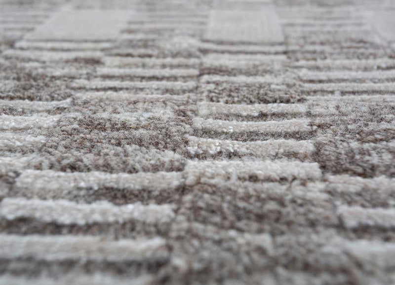 Wool Rug - 300 x 240 cm - taupe