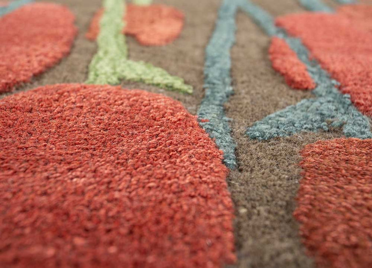 Wool Rug - 270 x 180 cm - beige